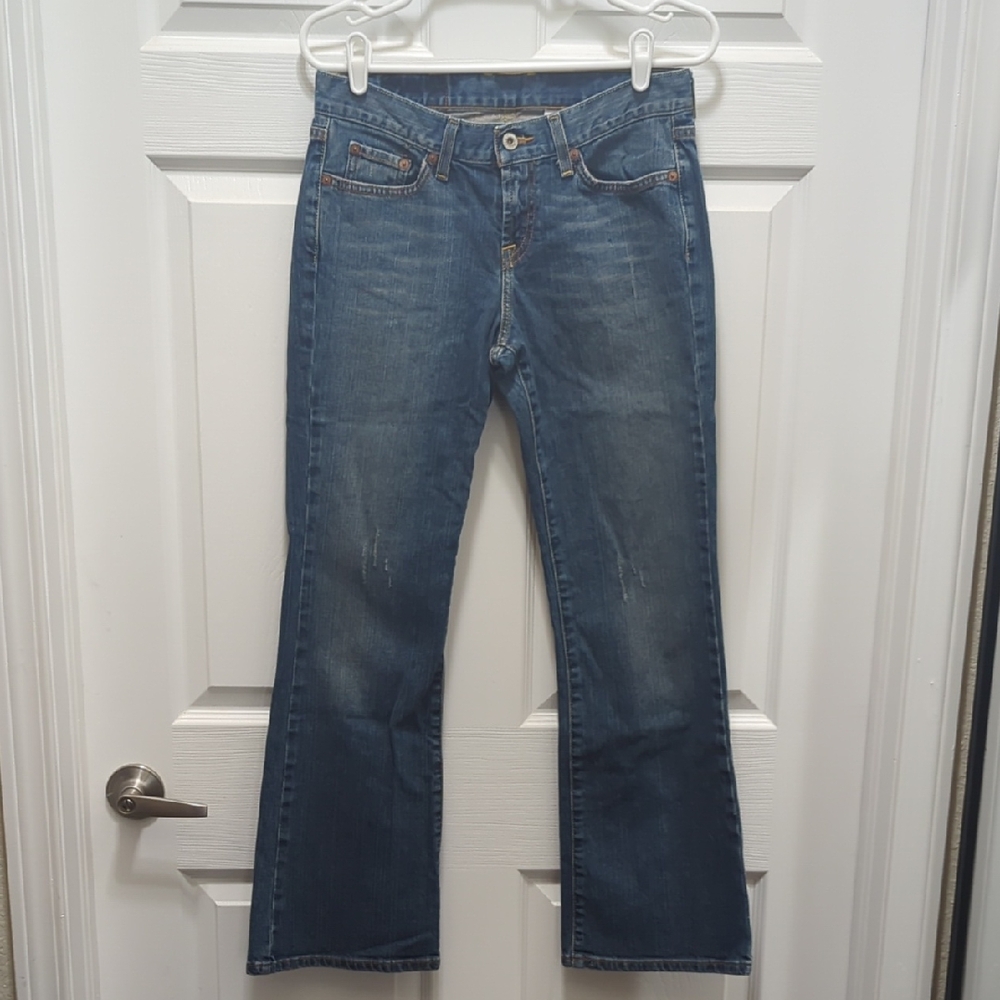 Lucky Brand Billie Sweet N' Low Dungarees by Gene Montesano Jeans 28 Short